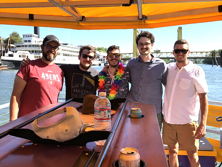 Sac Brew Boat Bachelor Parties