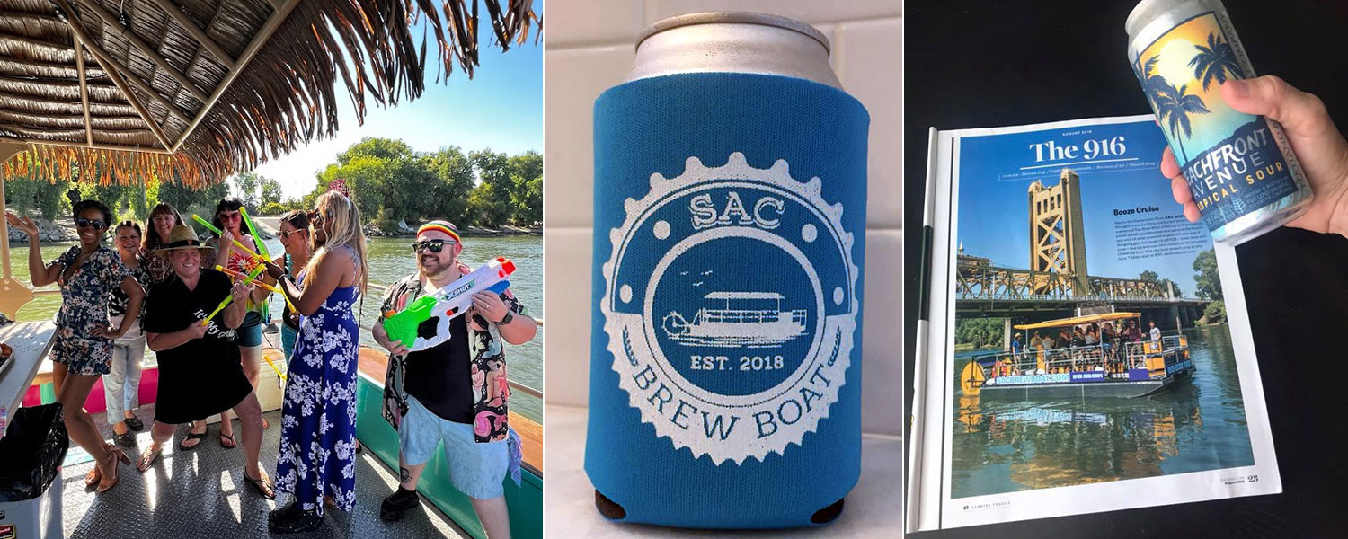 Sac Brew Boat in the News